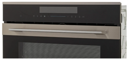 Электрический духовой шкаф Midea MO92170CGB, черный/нержавеющая сталь, 72 л, переключатели сенсорные, 12 программ 