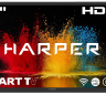 24" Телевизор HARPER 24R490TS 2020 LED, черный