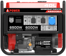 Бензиновый генератор A-iPower A6500EA, (6500 Вт)