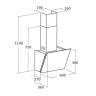 Кухонная вытяжка CATA Avlaki 600 XGWH