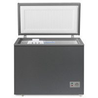 Морозильный ларь БИРЮСА W210KX, графит, механическое управление, 200л, режим замораживания