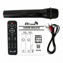 Акустические колонки ELTRONIC (30-50 бук) HOME SOUND - колонка 08&quot;, бук
