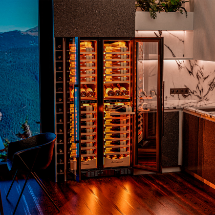 Винный шкаф Meyvel MV106-KBT2 (Slim)