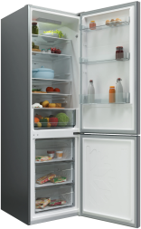 Холодильник Candy CCRN 6200 S, серебристый