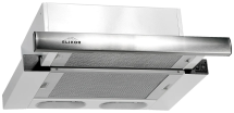 Встраиваемая вытяжка ELIKOR Интегра 60, цвет корпуса белый/нержавейка, цвет окантовки/панели серебристый