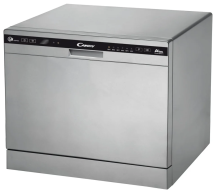 Компактная посудомоечная машина Candy CDCP 8/ES-07, серебристый