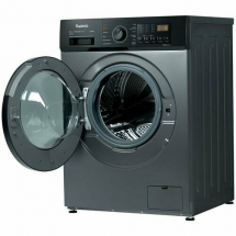 Стиральная машина с сушкой Бирюса WMD-SM812/03 M металлик, 8/5 кг, 1200 об/мин, 12 программ, инверторная 