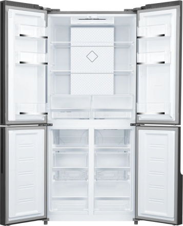 Холодильник Hyundai CM4584F, серебристый