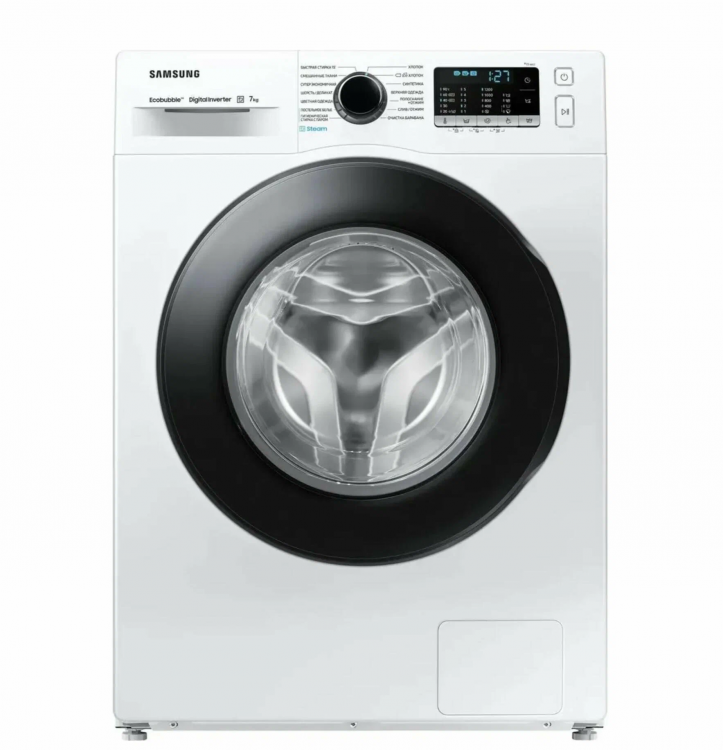Стиральная машина Samsung WW70AGAS22AELD белый, 7 кг, 1200 об/мин