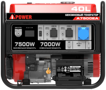 Бензиновый генератор A-iPower A7500EA, (7500 Вт)