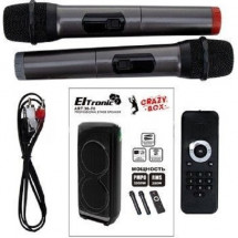 Колонка ELTRONIC (30-70) CRAZY BOX 2500 - колонка 15&quot; динамик 2шт с TWS и FM