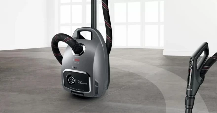 Пылесос Bosch BGL6PRO1, 850Вт, вертикальная парковка, серый