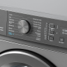 Стиральная машина БИРЮСА WM-SM510/08 M металлик, 5 кг, 1000 об/мин, 16 программ, инверторная 