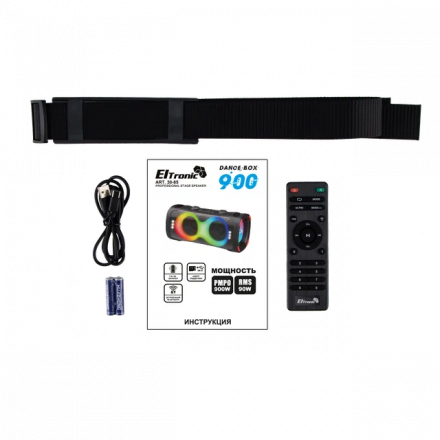 Акустика ELTRONIC (30-85) DANCE BOX 900 - колонка 06&quot;, черный