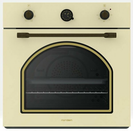 Духовой шкаф электрический встраиваемый NORDEN NRD 6000 BG RUSTIC 