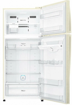 Холодильник LG GN-H702HEHL, 506 л, внешнее покрытие-металл, размораживание - No Frost, дисплей, 78 см х 180 см х 73 см