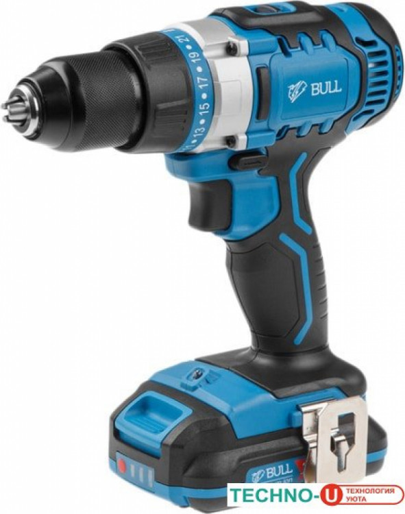Дрель-шуруповерт Bull SR 1801 (с 2-мя АКБ)