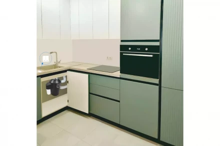 Измельчитель пищевых отходов Harper HWD-800D02, объем камеры 1.6 л, пневматическое управление