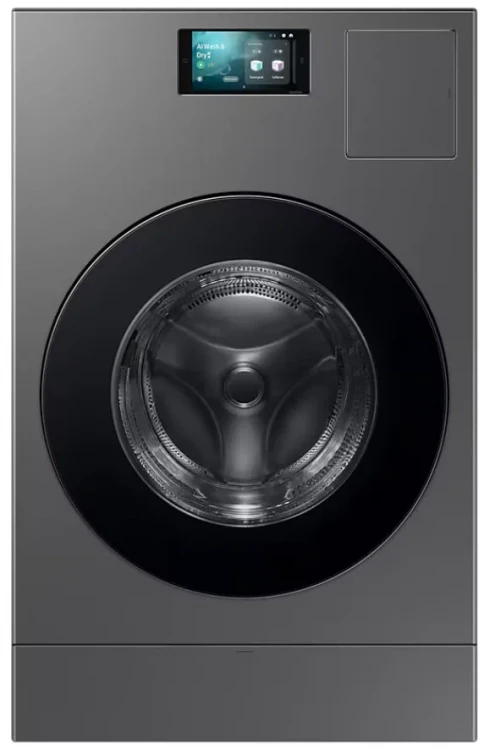 Стиральная машина Samsung Bespoke AI Combo WD18DB8995BZLD, 18+11 кг, 