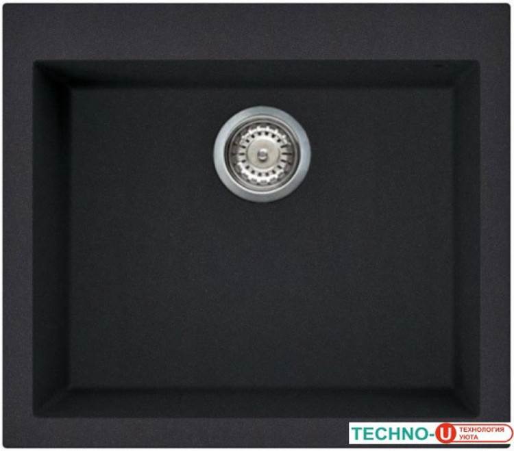 Кухонная мойка Elleci Quadra 105 Full Black 40