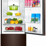 Холодильник Haier C4F740CLBGU1, коричневый