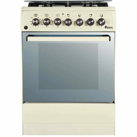 Кухонная плита Ideal L250 чуг.молочный эд