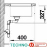 Кухонная мойка Blanco Rotan 400-U (кофе)