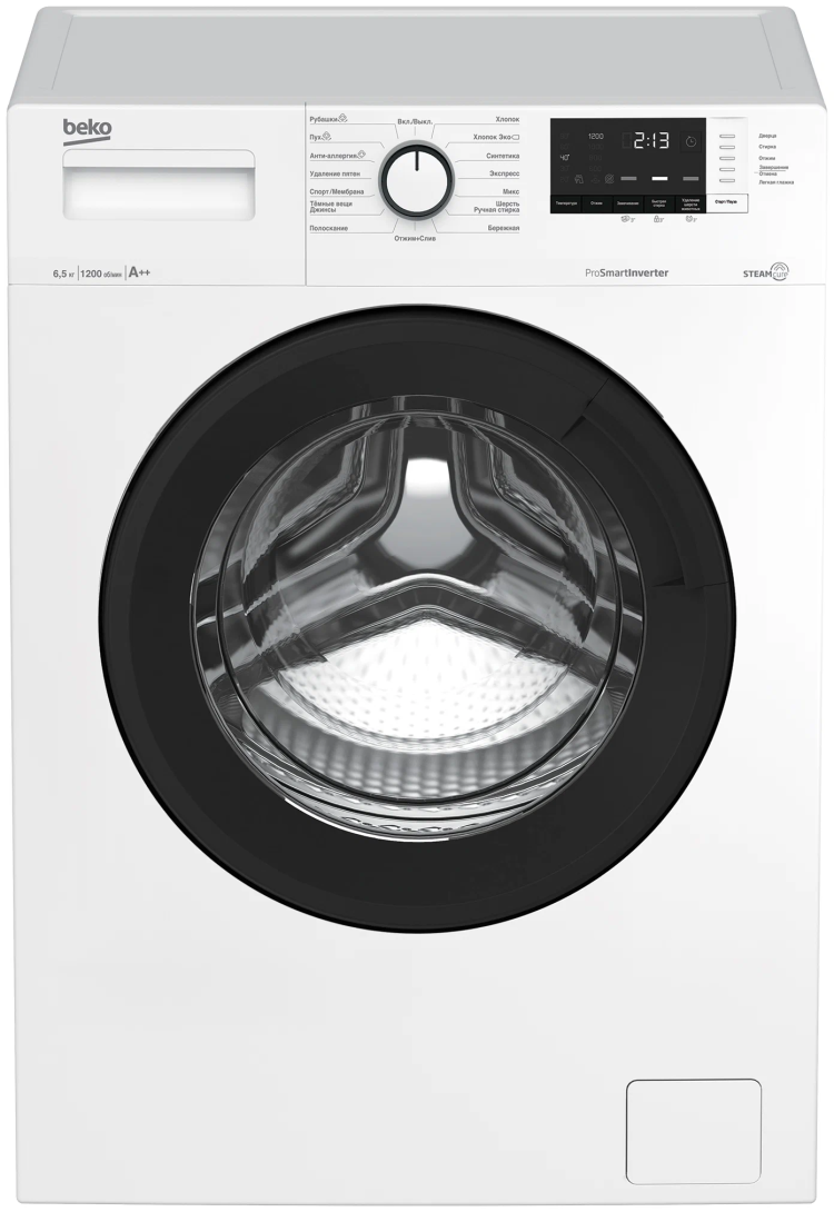 Стиральная машина Beko WSRE 6H612 ZAWI, белый