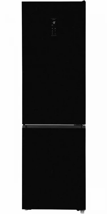 Холодильник Hyundai CC50073F черное стекло