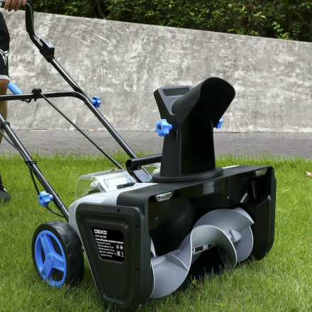 Снегоуборщик DEKO ST41, 2*20В, 2*5.0Ач, 50см, 2 фары 085-4445