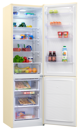 Холодильник NORDFROST NRB 154-532, бежевый мрамор