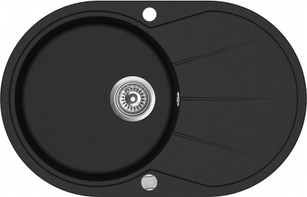 Кухонная мойка Aquasanita Clarus SR101AW (black metallic 601)
