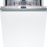 Встраиваемая посудомоечная машина Bosch SPV6EMX76Q, Serie 6, узкая, 6 программ, 10 комплектов, АquaStop 