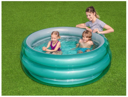 Бассейн надувной Bestway «Металлик», 150 х 53 см, от 6 лет, 51041