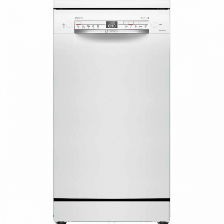 Посудомоечная машина BOSCH SPS2HMW54Q, отдельностоящая, узкая, количество комплектов 10, Serie 2