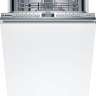 Встраиваемая посудомоечная машина Bosch SPV4EKX24E, узкая, кнопочное управление, Serie 4, узкая, 10 комплектов