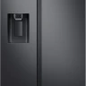 Холодильник Samsung RS64R5331B4, чeрный