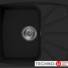 Кухонная мойка Elleci Living 125 Full Black 40