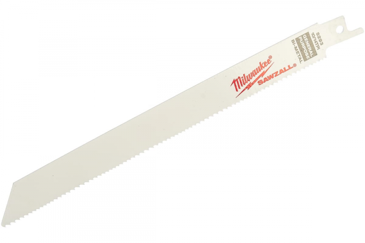 Полотно универсальное Milwaukee 200 х 8/12 мм/ шаг зуба 3.2/2.1 мм (50шт) 48016093