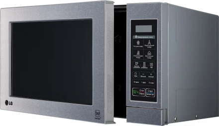 Микроволновая печь LG MS-2044V, серебристая, 20л, электронное управление, 32 режима 