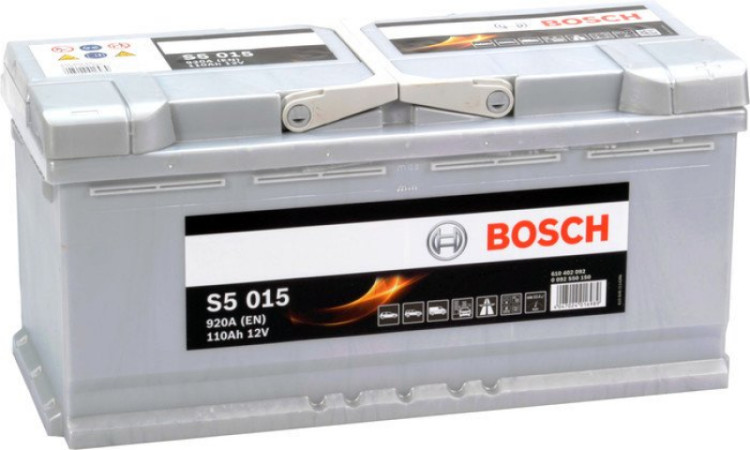 Автомобильный аккумулятор Bosch S5 015 (610402092) 110 А/ч