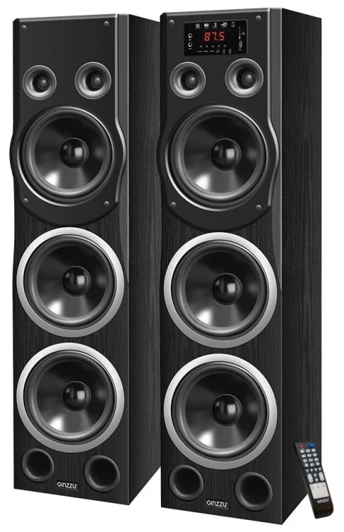 Компьютерная акустика Ginzzu GM-329 черный