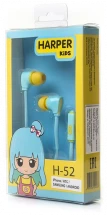 Наушники Harper Kids H-52 (голубой)