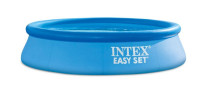 Бассейн с надувным кольцом INTEX EASY SET 244*61 см + фильтр-насос 28108NP