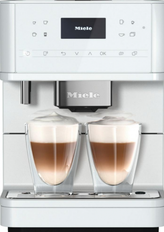 Кофемашина Miele CM 6160 LOWS, белый лотос