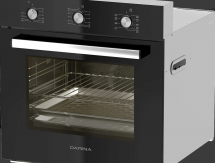 Духовой шкаф Darina 1V5 BDE112 707 B, чёрный, 9 режимов, 65 л, утапливаемые переключатели, электрический 