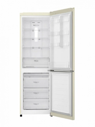 Холодильник LG GA-B419SEUL 354 л бежевый