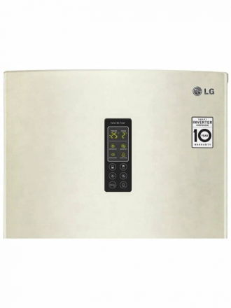 Холодильник LG GA-B419SEUL 354 л бежевый