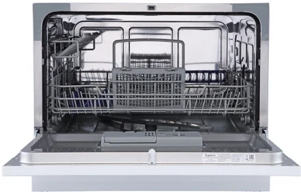 Посудомоечная машина Бирюса DWC-506/5 W, 5 программ, компактная, конденсационная