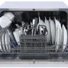 Посудомоечная машина Бирюса DWC-506/5 W, 5 программ, компактная, конденсационная